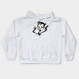 Chicago Handshake Loon 002 [happy] Kids Hoodie